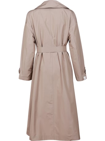 Max Mara Pink Technical Fabric Coat