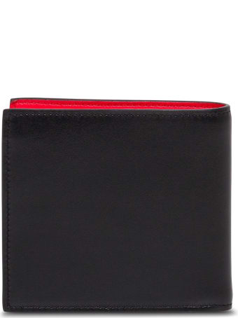 Alexander McQueen Bifold Leather Wallet With Logo