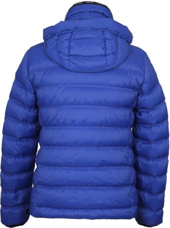 Peuterey Boggs Down Jacket In Blue Nylon