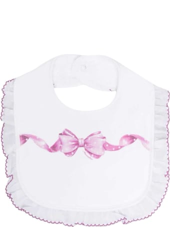 Monnalisa Bib With Scalloped Hem