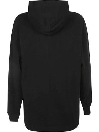 Alexander Wang Logo Print Long-sleeved Hoodie