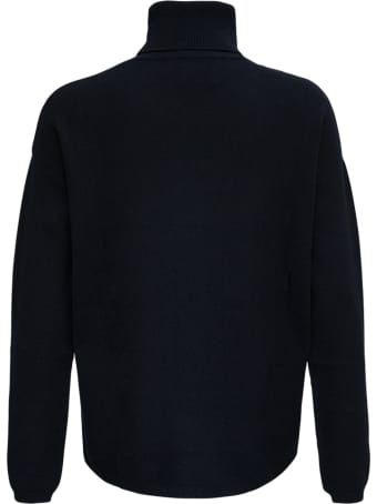 Allude Black Cashmere Sweater