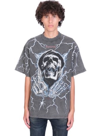 REPRESENT T-shirt In Grey Cotton