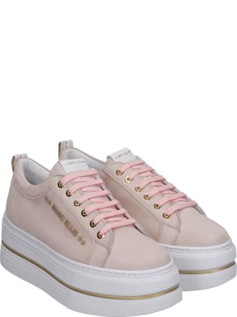 Marc Ellis Sneakers In Rose-pink Suede