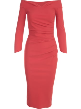 La Petit Robe Di Chiara Boni Pencil V Neck L/s Dress