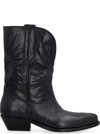 Golden Goose Wish Star Leather Boots