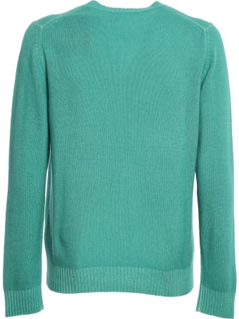 Malo Round Neck Cashmere Dyed