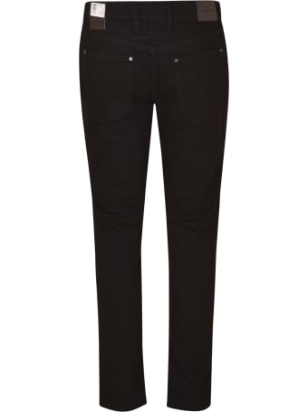 Michael Kors Logo Patched 5 Pockets Slim Jeans