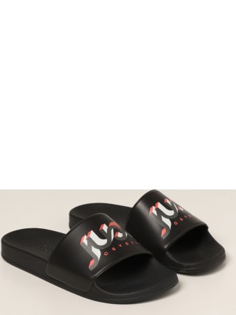 Just Cavalli Flat Sandals Shoes Women Just Cavalli