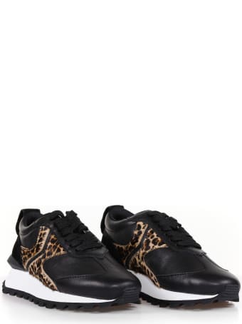 Voile Blanche Sneakers Qwark Animalier