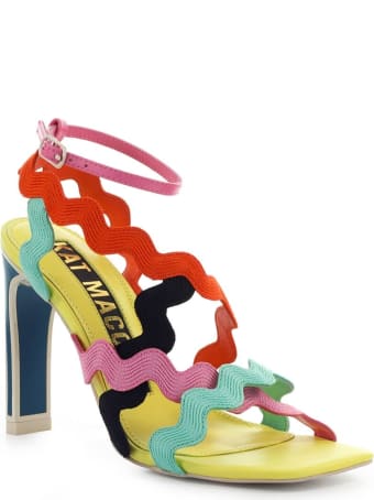 Kat Maconie Omela Yellow Multicolor Sandal