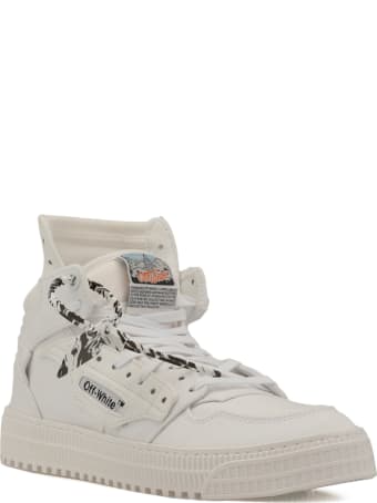Off-White Fabric Sneaker