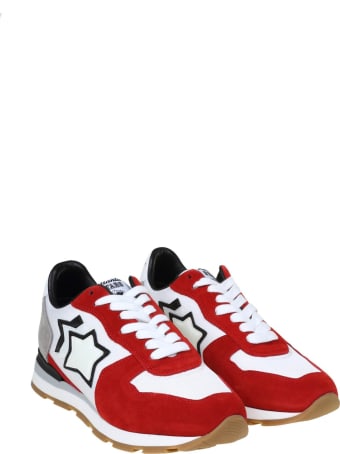 Atlantic Stars Antares Sneakers In Suede And Nylon