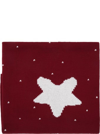La stupenderia Bordeaux Blanket For Baby Kids With Star