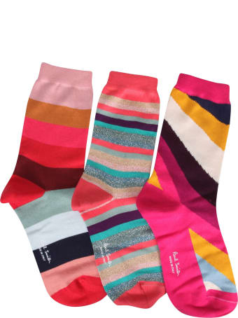 Paul Smith Set Of Three Socks