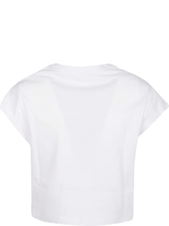 Alexander Wang Logo Cropped T-shirt