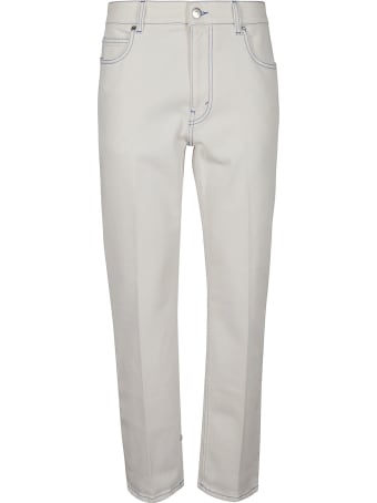 Stella McCartney Rear Patched Cropped Jeans