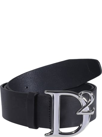 Dsquared2 D2 Buckle Logo Belt