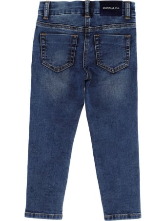 Monnalisa Jeans With Embroidery