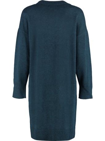 Maison Labiche Embroidered Knit Dress