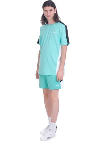 Fila Ajax Shorts In Green Polyester