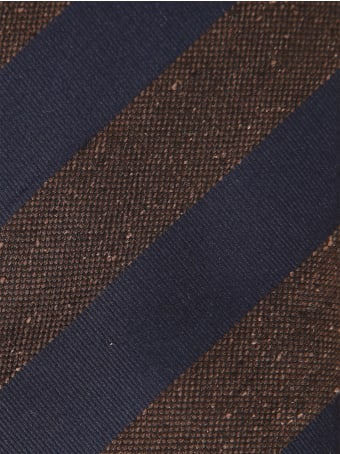 Lardini Cravatta Righe Blu-mar