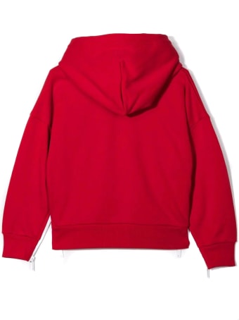 N.21 Red Cotton Hoodie