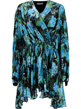 Balenciaga Wrap Baby Doll Dress