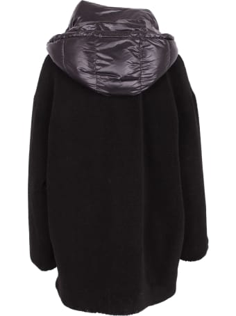 Ermanno Firenze Wool Hoodie Coat