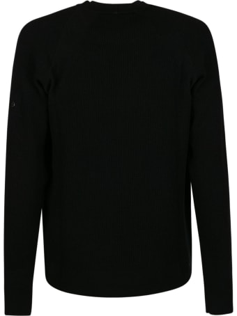Stone Island Shadow Project Logo Patched Knit Sweater