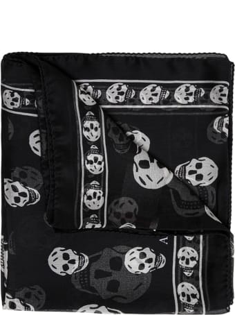 Alexander McQueen Silk Skull Scarf