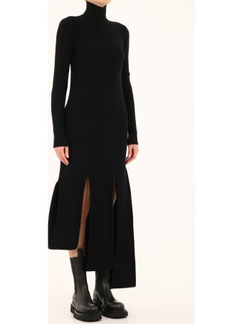 Bottega Veneta Black Knitted Dress