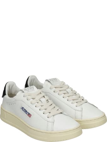 Autry Dallas Sneakers In White Leather