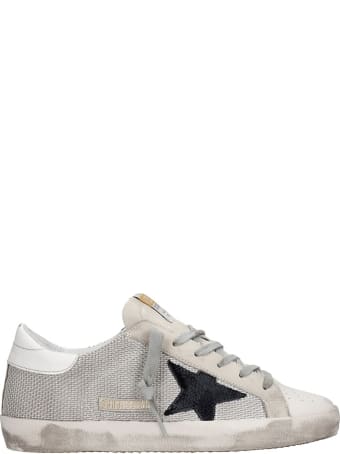 Golden Goose Superstar Sneakers In Beige Leather