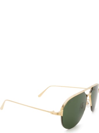 Cartier Eyewear Cartier Ct0229s Gold Sunglasses