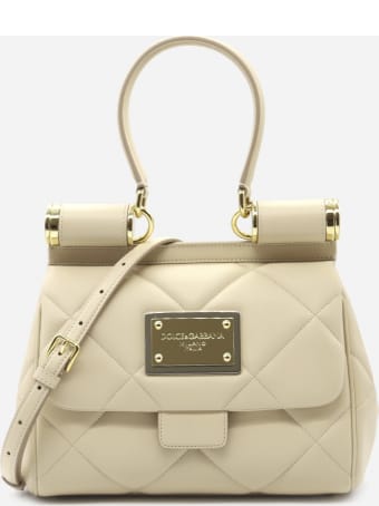 Dolce & Gabbana Medium Sicily Bag In Quilted Leather