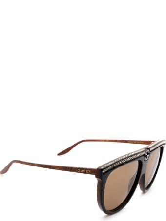 Gucci Gucci Gg0732s Black Sunglasses