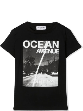 Paolo Pecora Black Cotton T-shirt