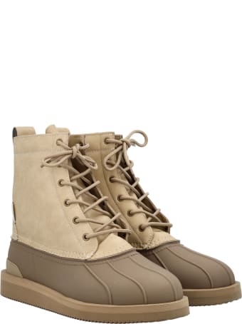 SUICOKE Alal Lace-up Ankle Boots