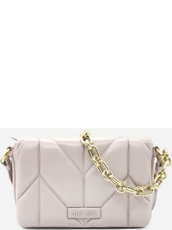 Miu Miu Shoulder Bag In Quilted Leather