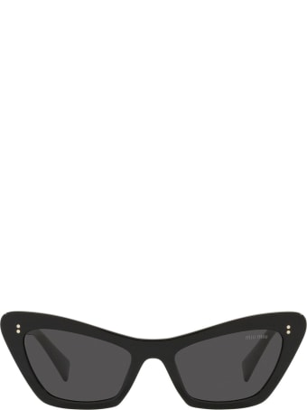 Miu Miu Miu Miu Mu 03xs Black Sunglasses