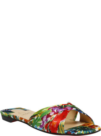 Christian Louboutin Nicol Is Back Flat Sandals