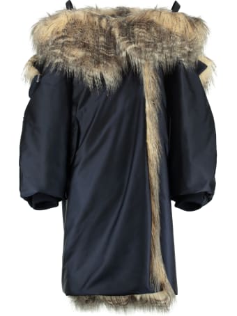 Prada Hooded Down Jacket