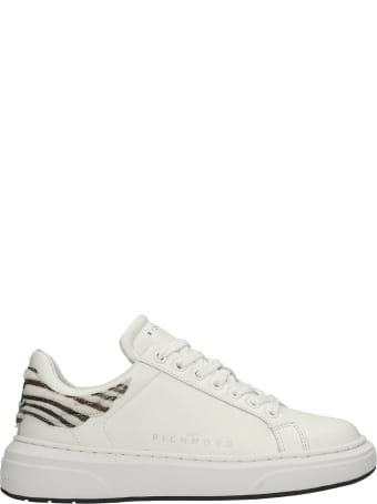 John Richmond Sneakers In White Leather