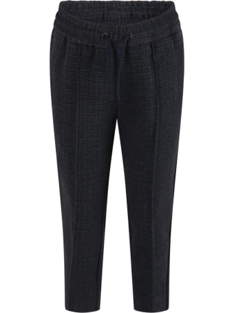 Scotch & Soda Multicolor Trouser For Boy