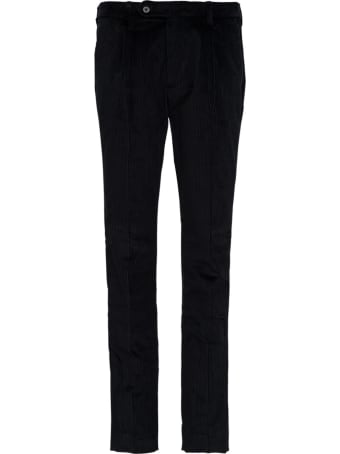 Berwich Black Velvet Pants