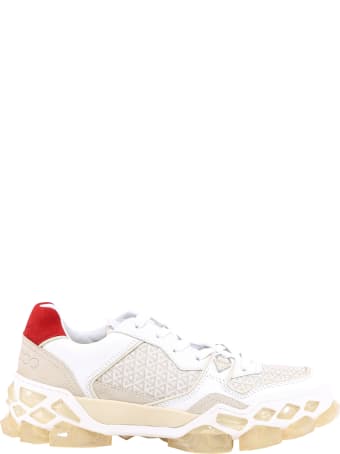 Jimmy Choo Lace-up Sneakers With Ribbon