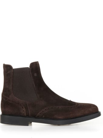 Fratelli Rossetti One Beatles In Brown Suede