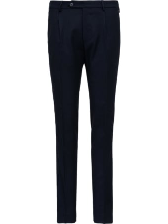 Berwich Blue Velvet Pants