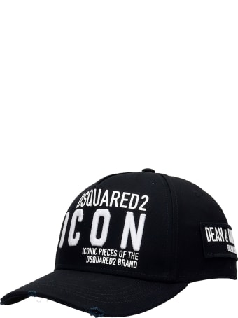 Dsquared2 Hats In Black Cotton